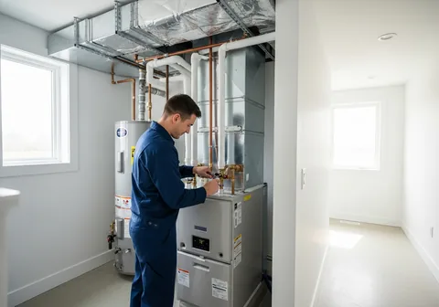 Furnace installation in Cambridge